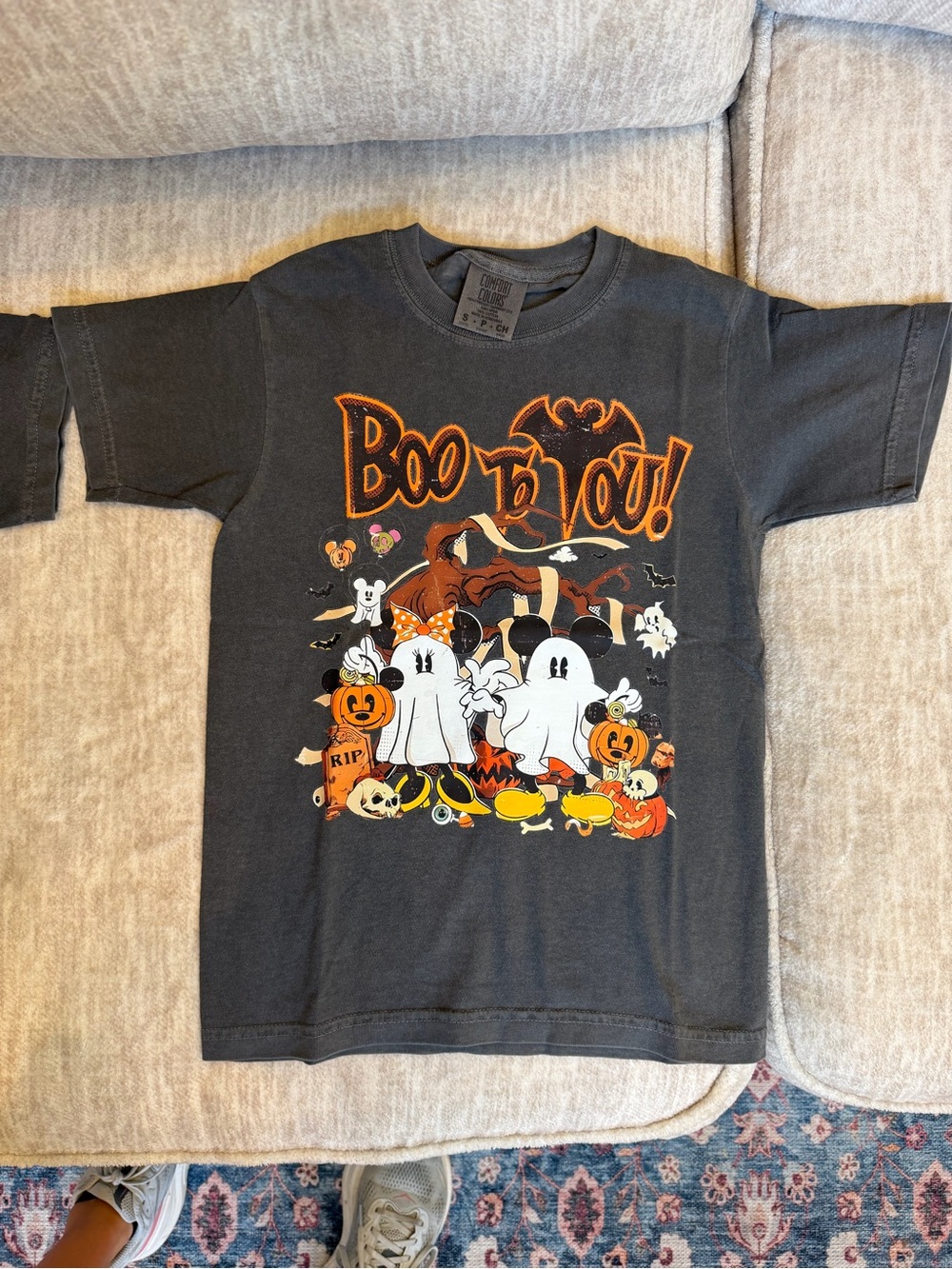 Made by Molly Disney Boo To You Halloween Tee Child Small